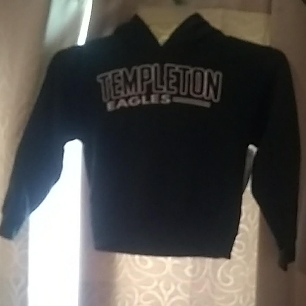 Templeton eagles green hoodie size small youth
